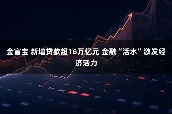 金富宝 新增贷款超16万亿元 金融“活水”激发经济活力