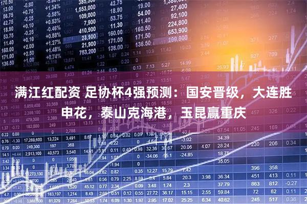 满江红配资 足协杯4强预测：国安晋级，大连胜申花，泰山克海港，玉昆赢重庆
